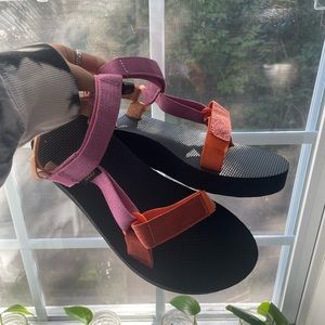 Platform sparkly Tevas